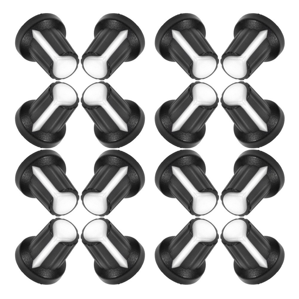 20 Pcs Amp Knobs Volume Amplifier Plastic Potentiometer Caps Replacement