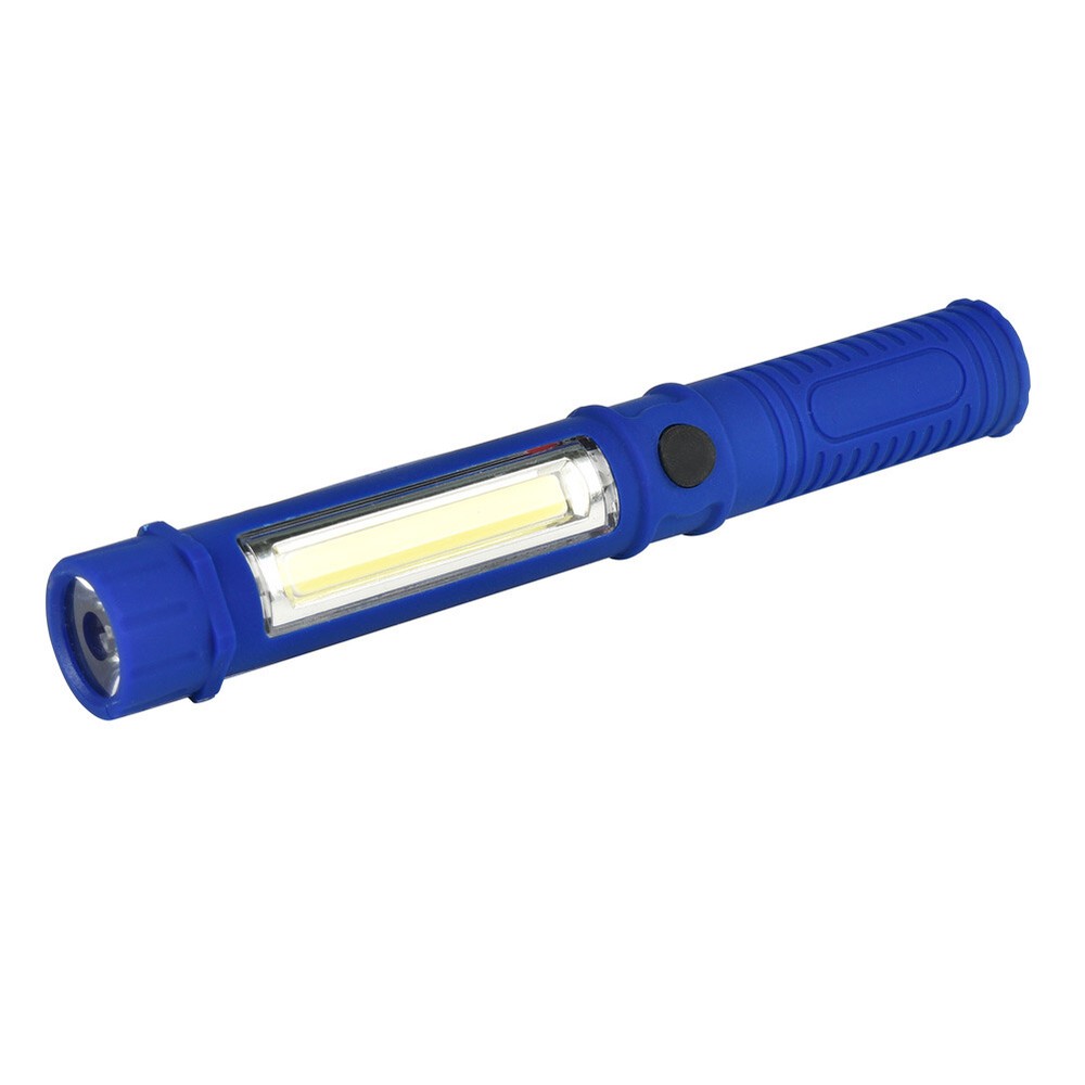 Portable COB LED Laght Lamp Camping Work Light Flashlight Torch With Magnetic