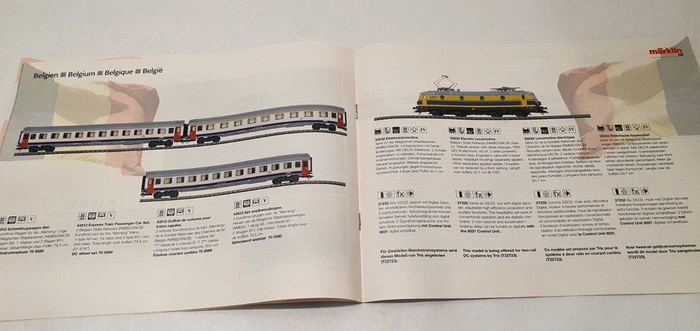 Marklin HO Models Export Catalogue Brochure 2000