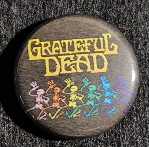 Grateful Dead - Grateful Dead Type 4 Pin - Rock & Roll