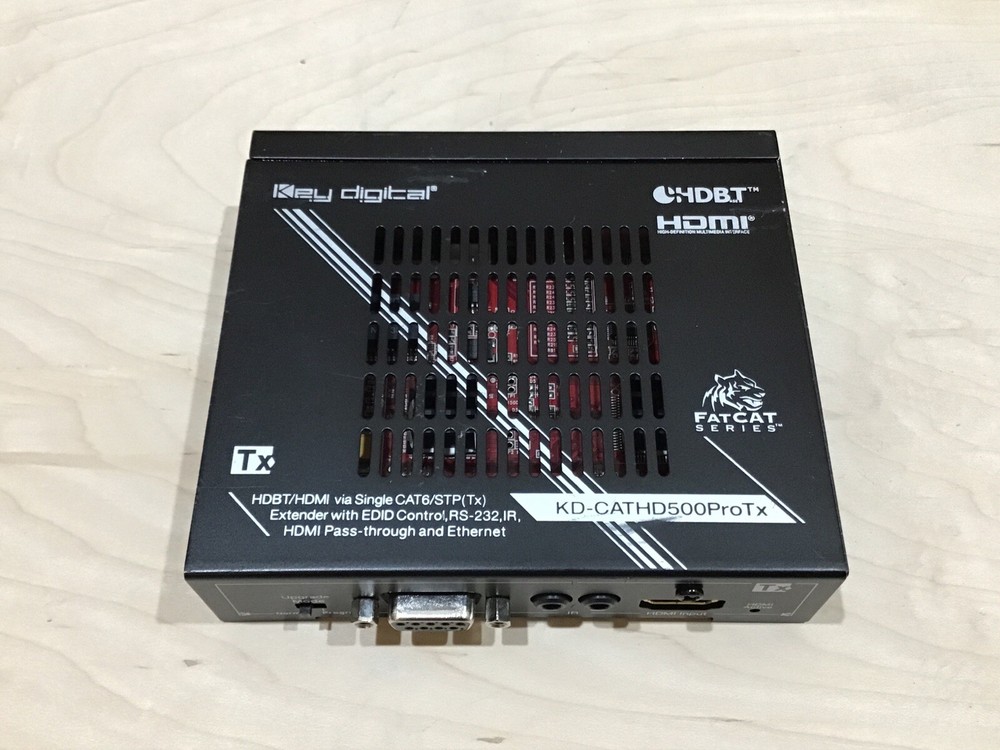 Key Digital KD-CATHD500ProTx HDBT/HDMI Video Console/ Extender Transmitter Only