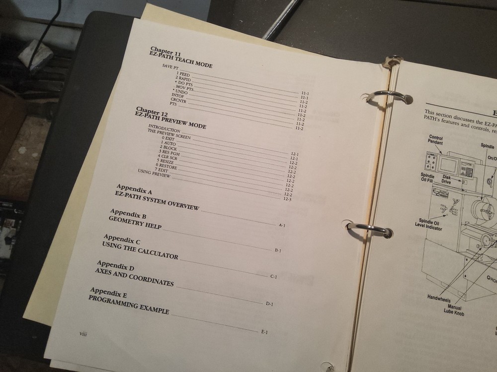 BRIDGEPORT ROMI EZ-Path PROGRAMING & OPERATIONS Manual