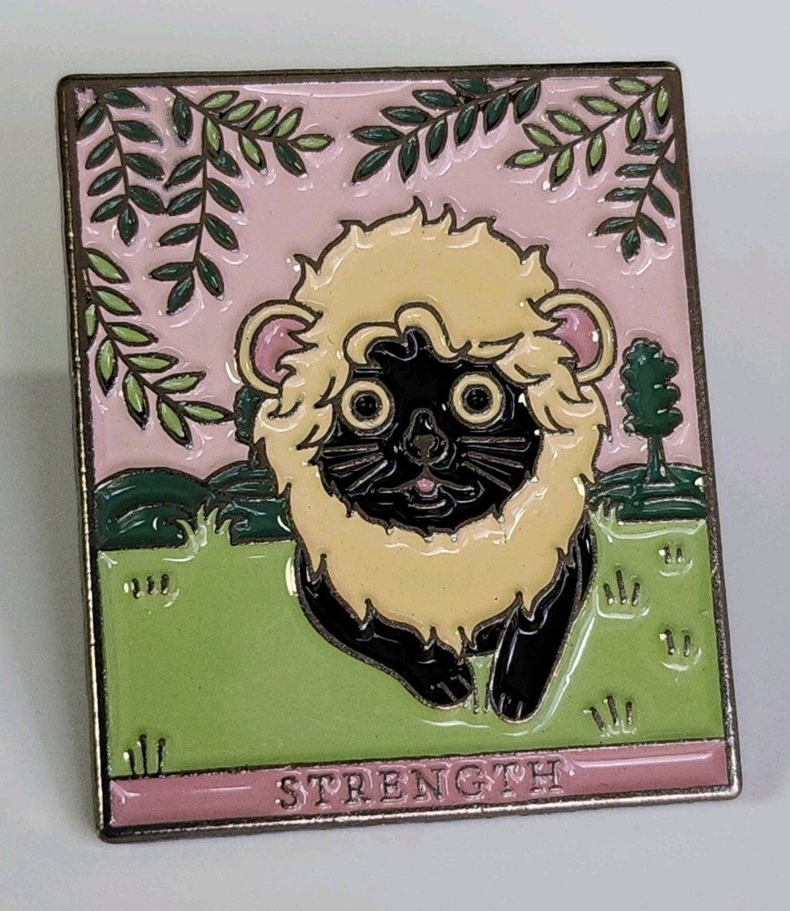 Black Cat Tarot Card Strength