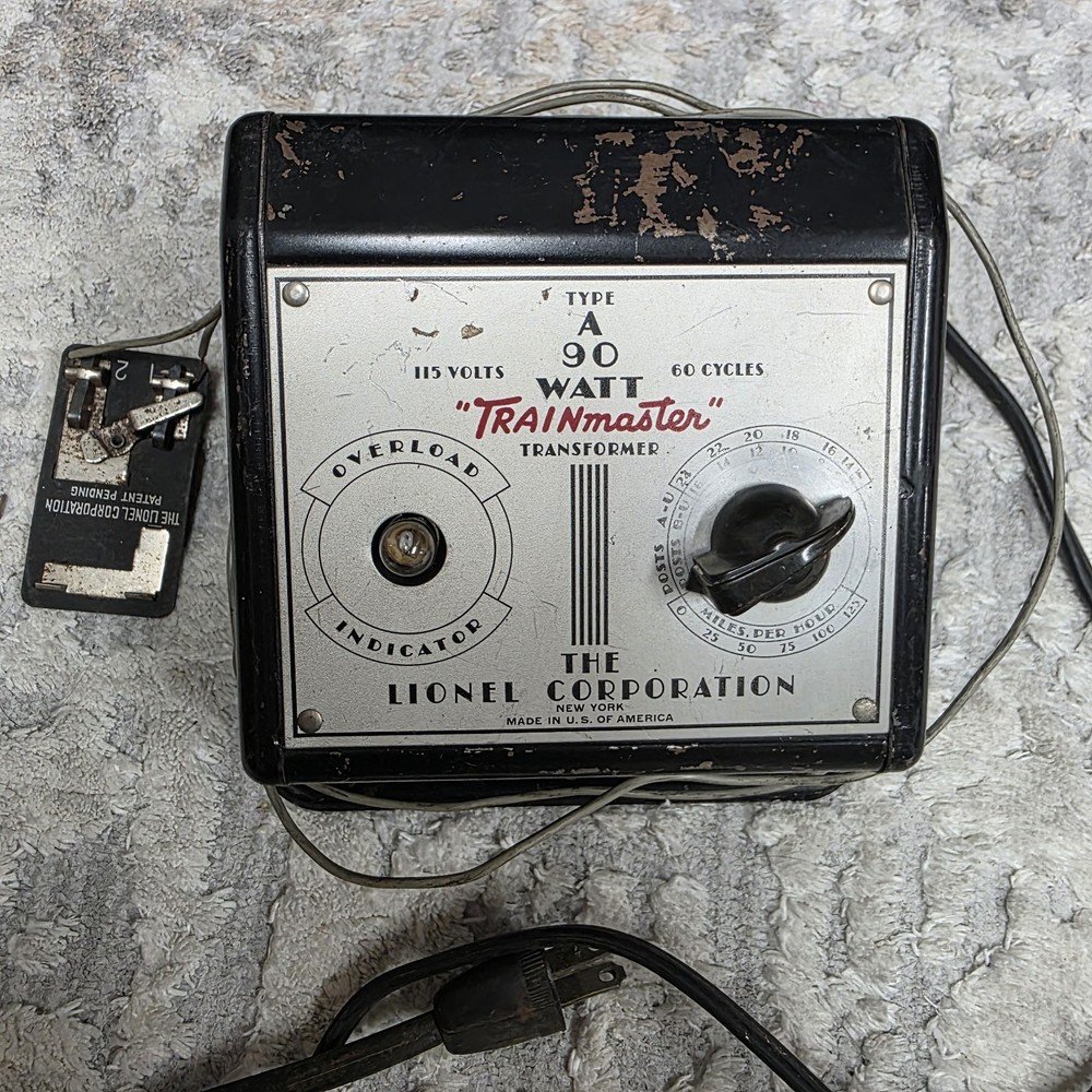 Lionel Type A Trainmaster Transformer 90W