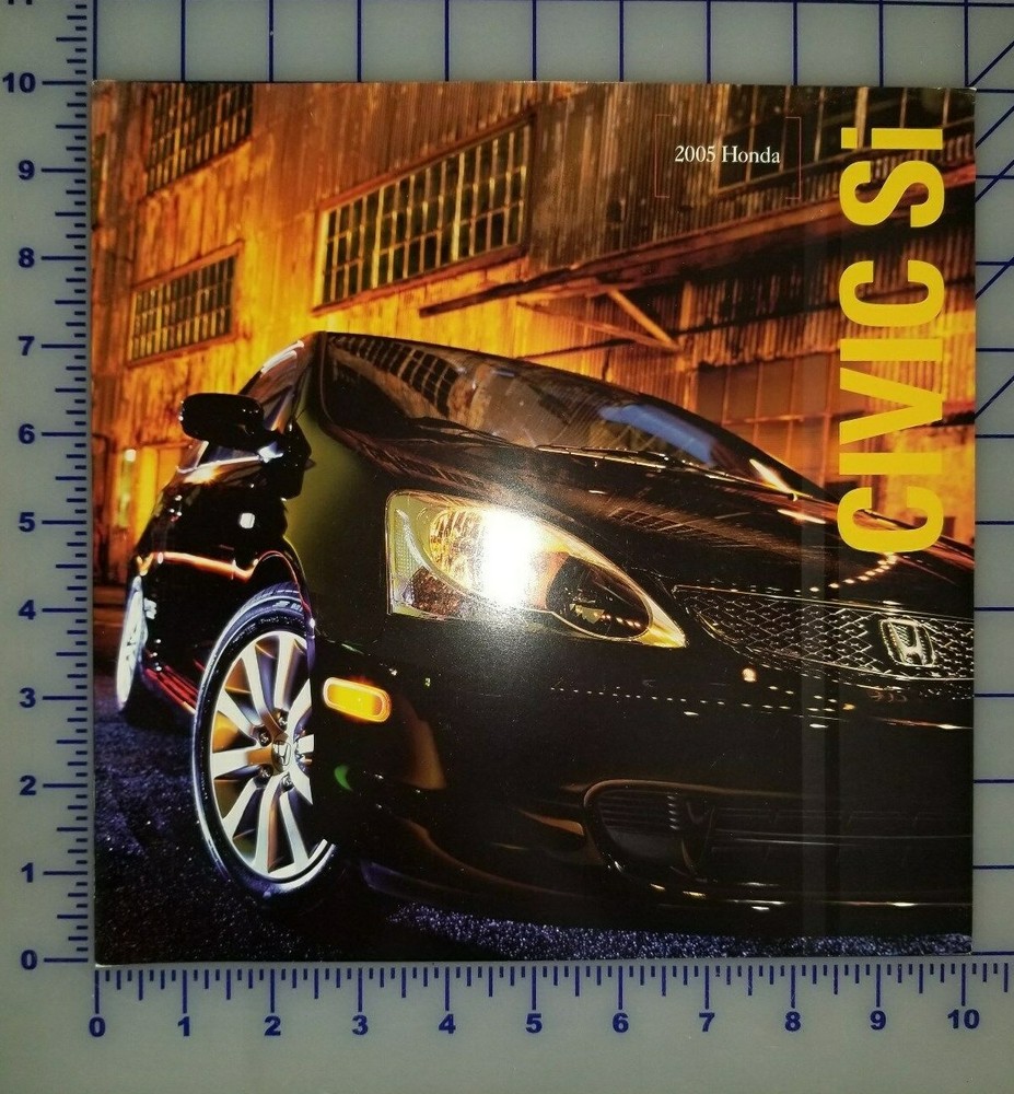 2005 Honda Civic Si Brochure