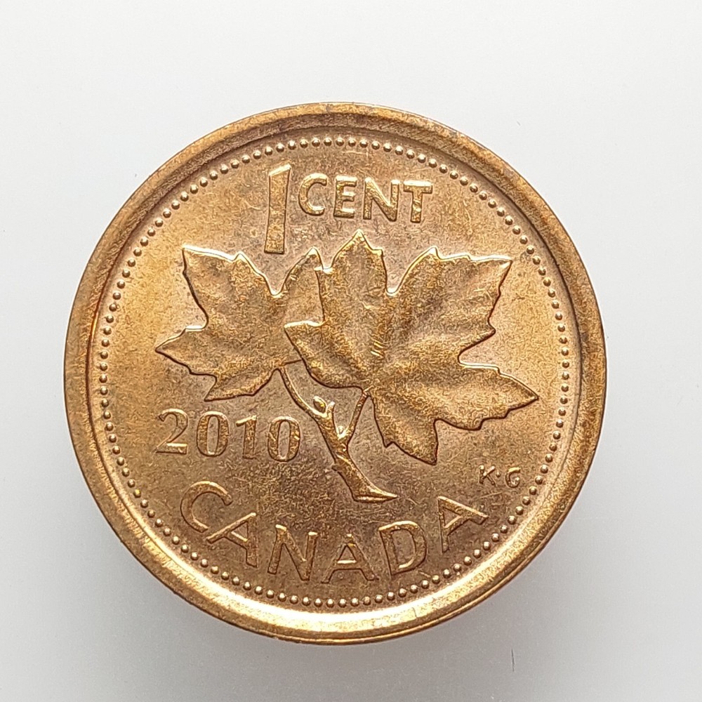 Canada 1 Cent 2010 Coin Elizabeth II