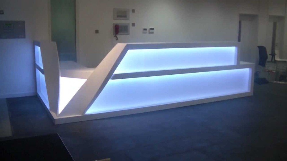 RECEPTION Desk Accent Lighting - Remote Control LED KIT 8ft - Remote Control