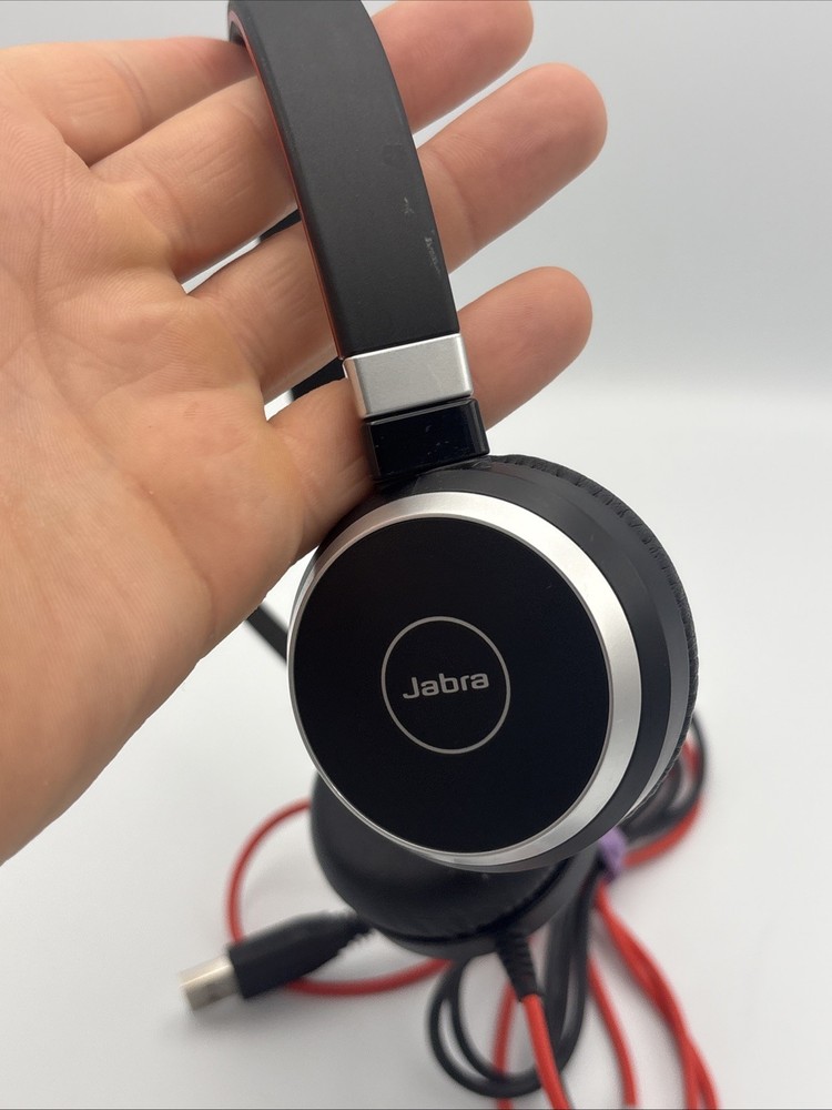 Jabra Evolve 40 Stereo Wired Headset HSC017 With ENC010 USB Controller