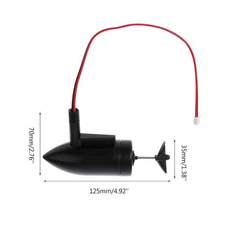 Wireless Motor RC Boats Motor Scaled RC Ship Modification Kit for