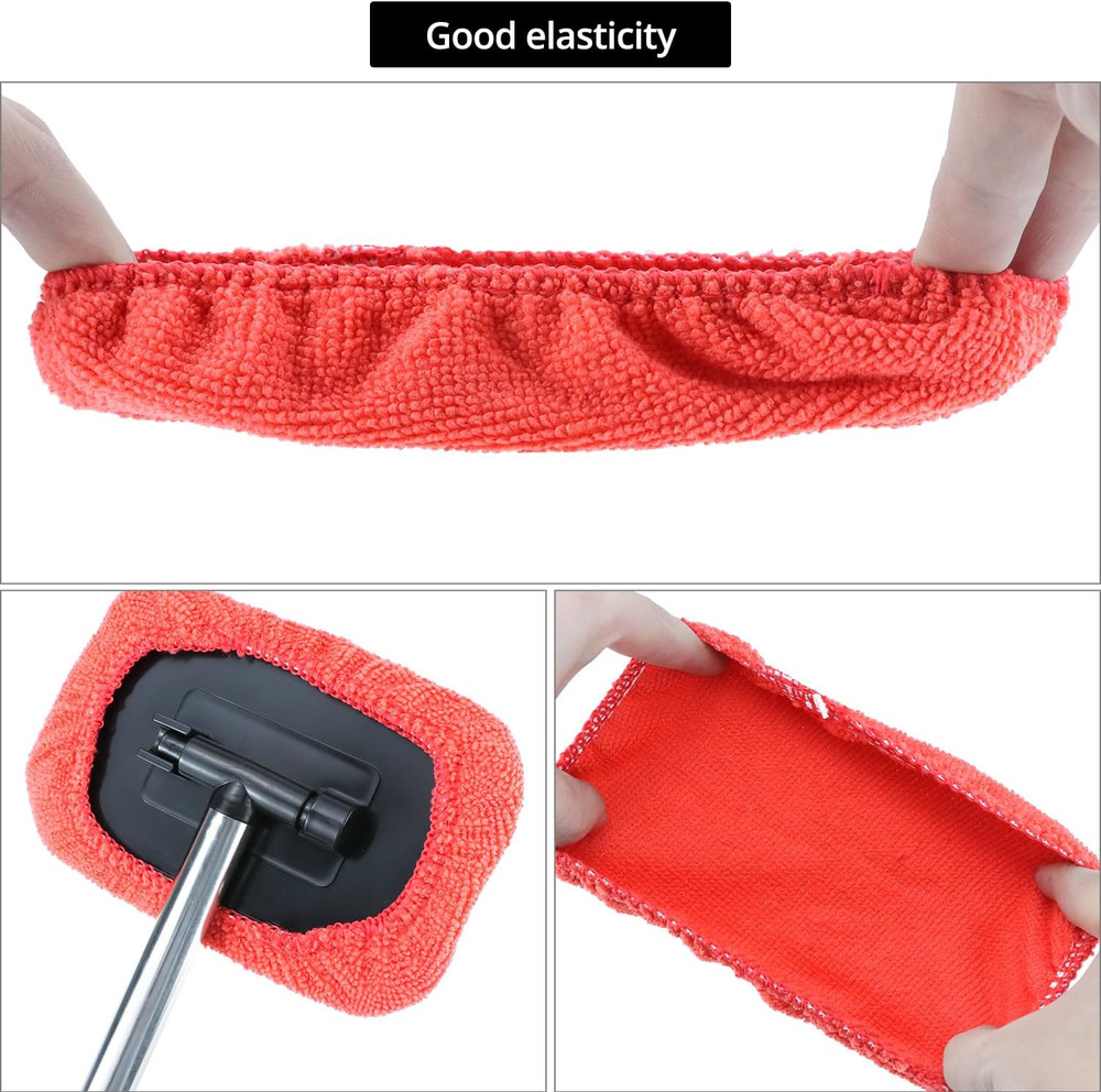 20 Pack Car Care Microfiber Cloths, Windshield Cleaner Microfiber Pads Replaceme