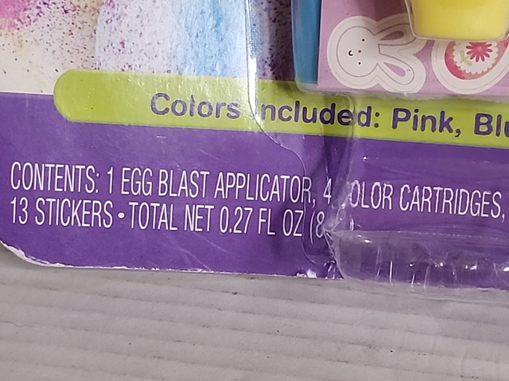 Dudleys Egg Blast Easter Decorating Kit Design Eggs In A Blast (TCBB)