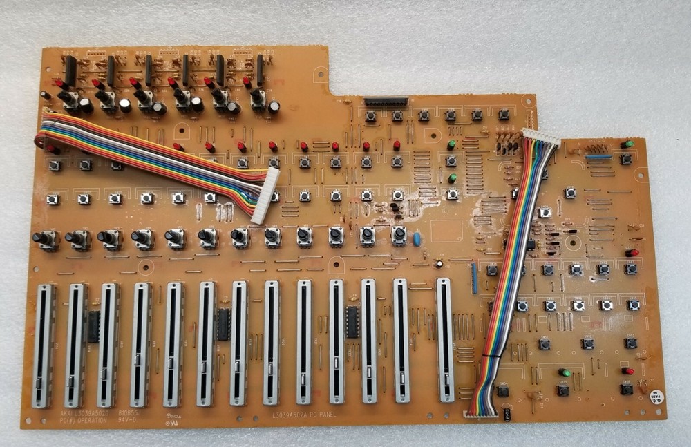 AKAI DPS12 Professional 12 Track Replacement Mixer Panel Board  NOS