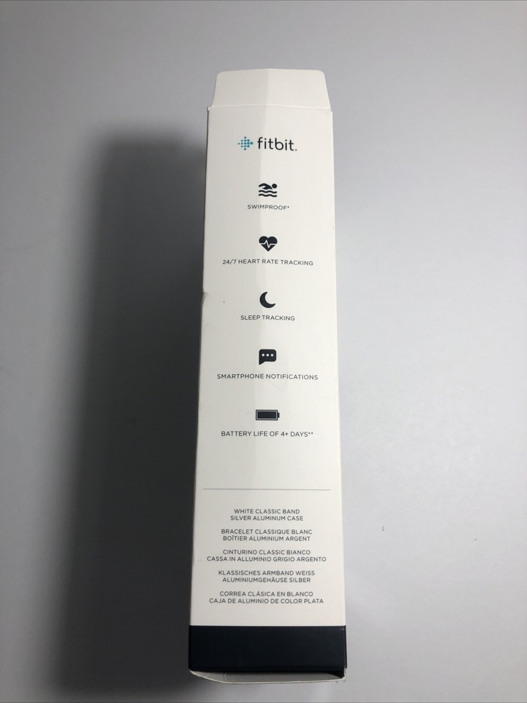Fitbit Versa Lite , FB415SRWT Fitness Smartwatch Activity Tracker, White Used