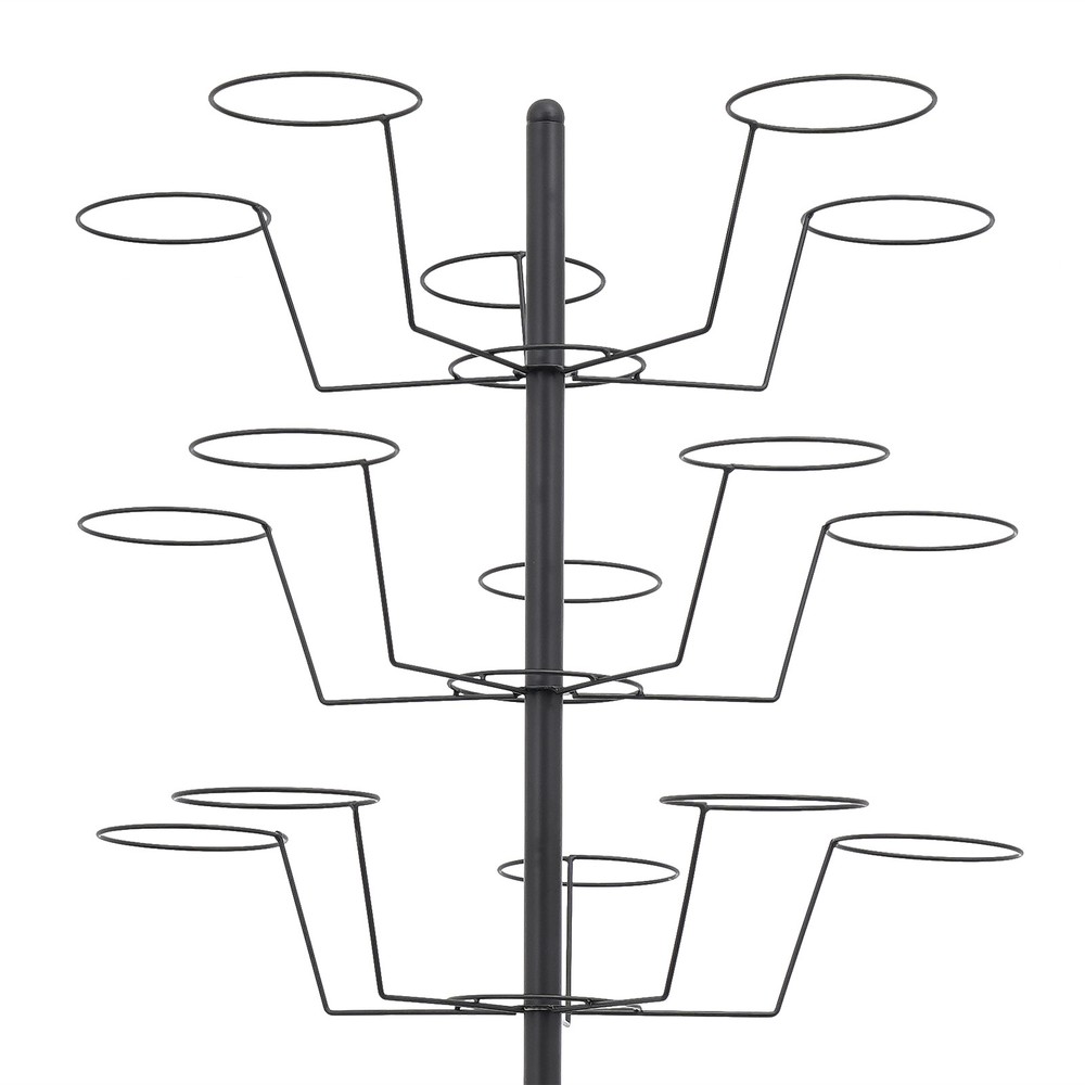 Hat Rack, Freestanding Hat Display Stand, 8-tier Hat Holders