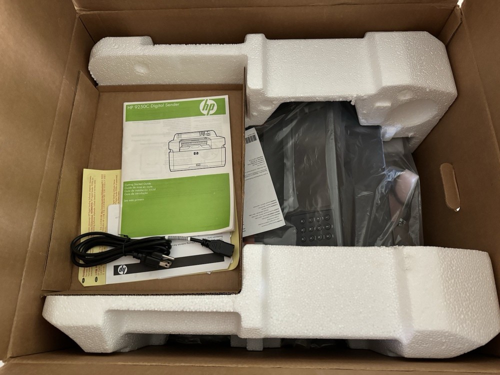 HP Color Digital Sender 9250C Touch Screen Document Scanner CB472A