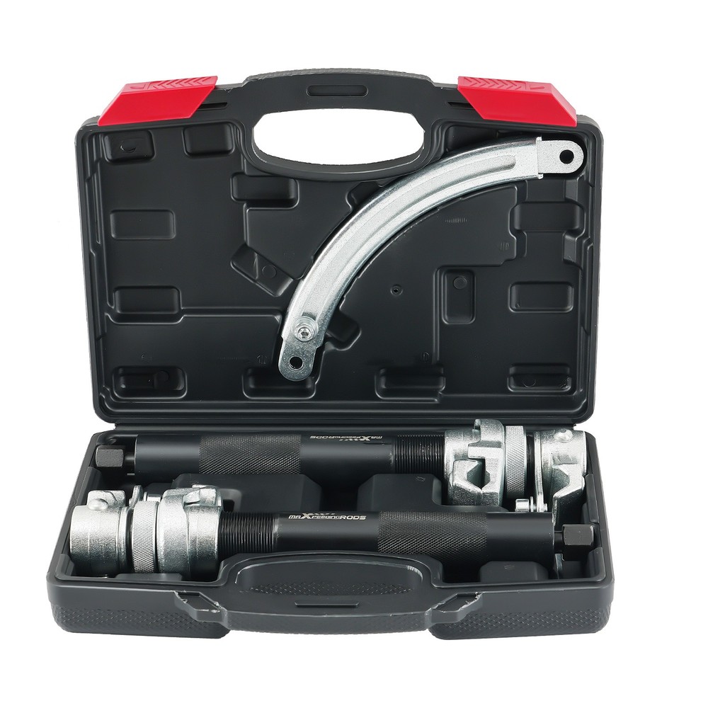 Coil Spring Compression Tool Set 2646lbs Capacity 220-310mm Adjustable 3PCS