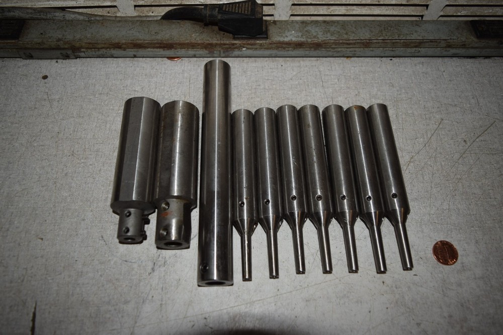 Boring Bar Extensions Adapters Bushings Tool Holders Lot