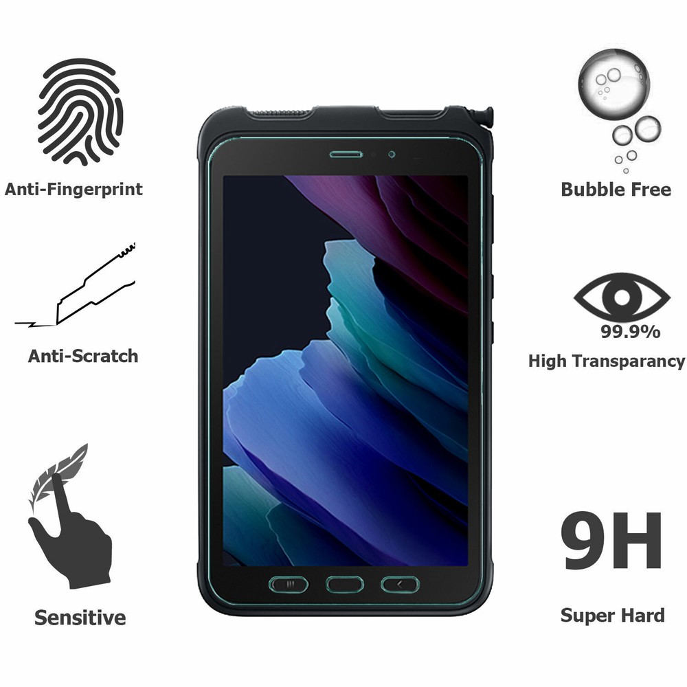 For 2020 Samsung Galaxy Tab Active 3 8"inch 2PCS Tempered Glass Screen Protector