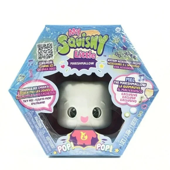My Squishy Little Marshmallow Interactive Mel Doll With Mystery Accessories