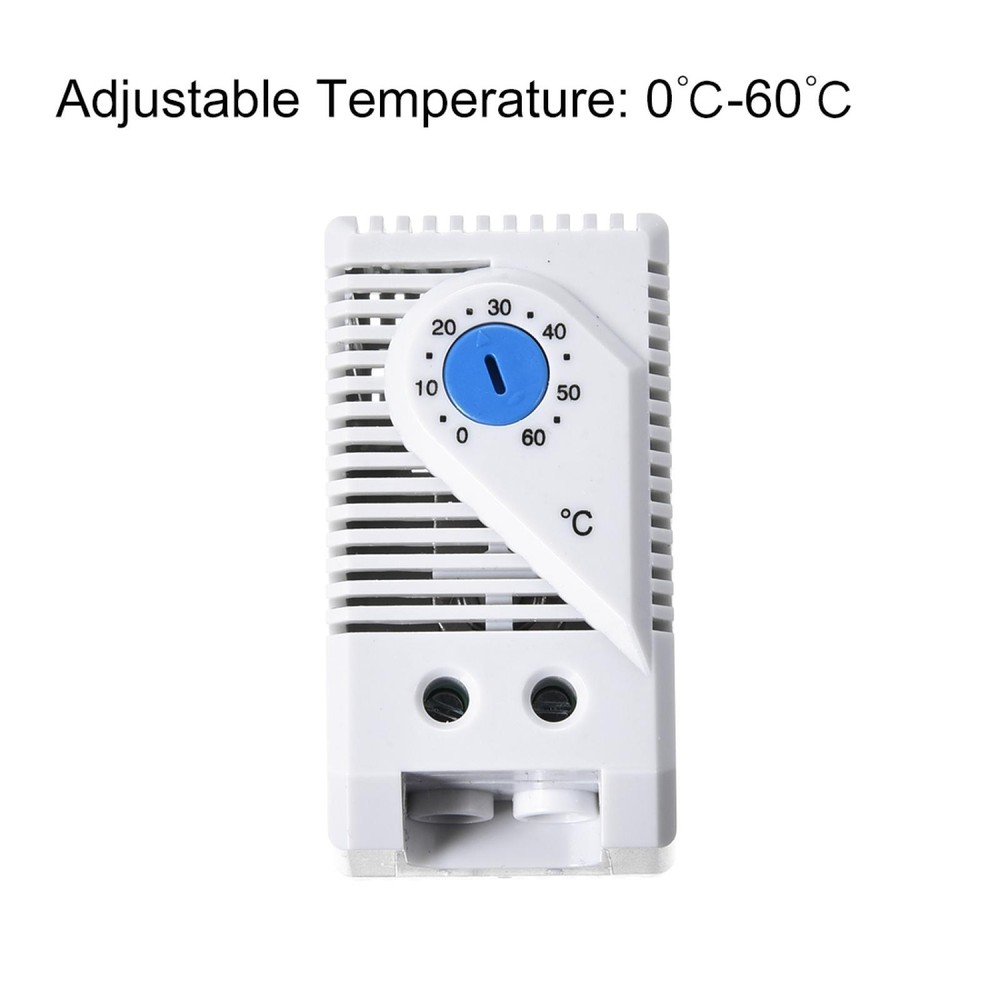 Mechanical Thermostat 0-60℃ Adjustable Compact N.O Temperature Controller Switch