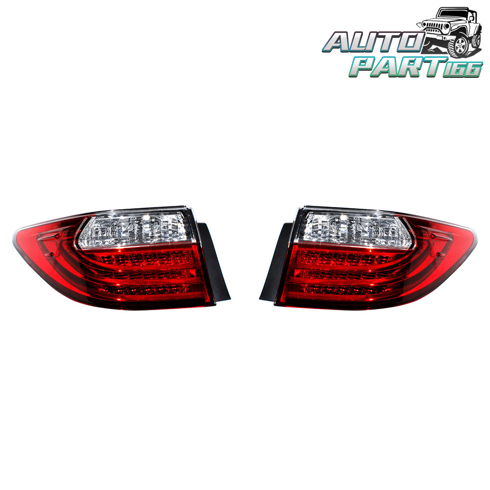 Pair Rear Outer Tail Light For 2013 2014 2015 Lexus ES350