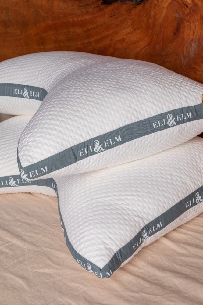 ELI & ELM COTTON SIDE-SLEEPER PILLOW
