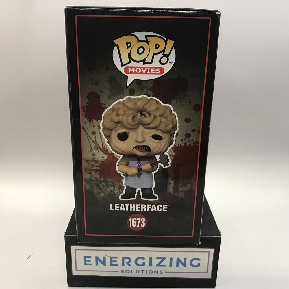 Funko Pop! Leatherface #1673 (HOT TOPIC SCARE FAIR) w/protector