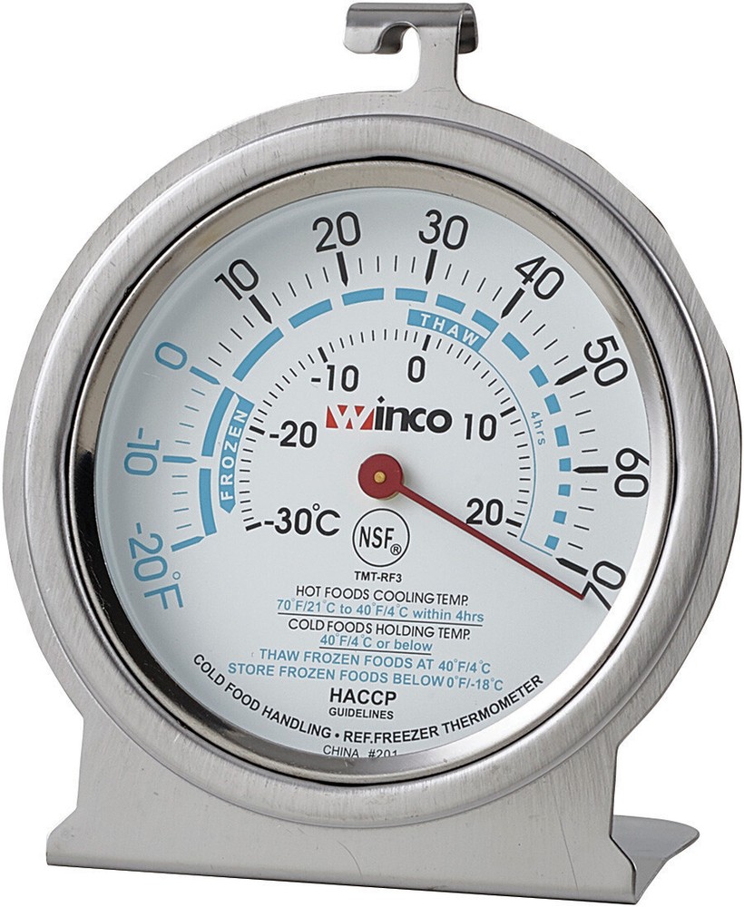 Freezer/Refrig Thermometer, 3" Dial (12 Each)
