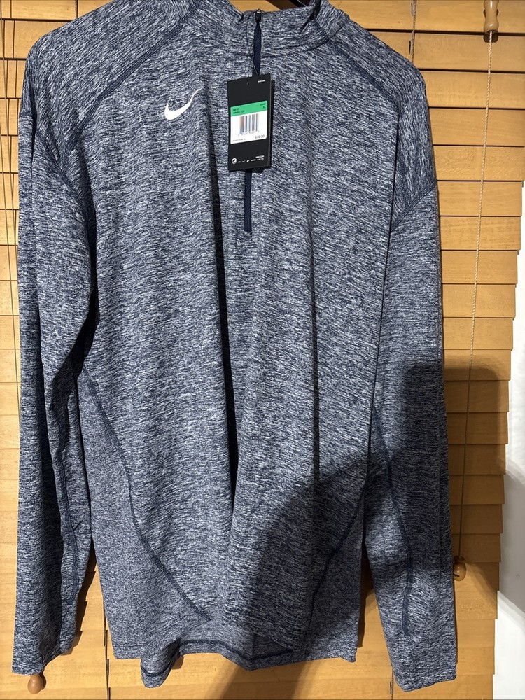 Nike Pullover Men's Running Navy/Heather New lg