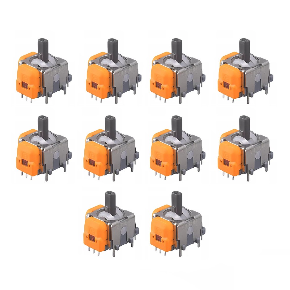 10Pcs 3D Hall Effect Joystick Module Replacement For PS5 Dualsense Controller