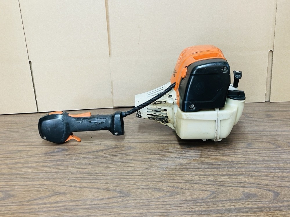 STIHL FS91R Trimmer Engine Head For Project - Started Up - 28cc Read Notes 🛠️
