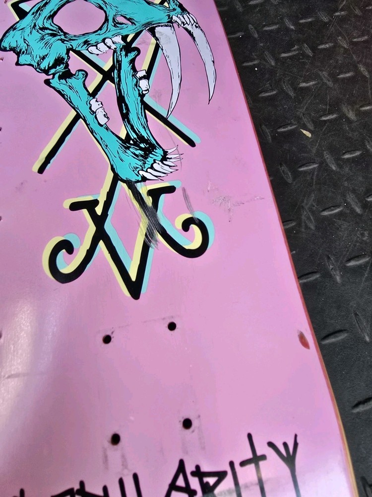 Welcome Skateboards Saber Skull Deck