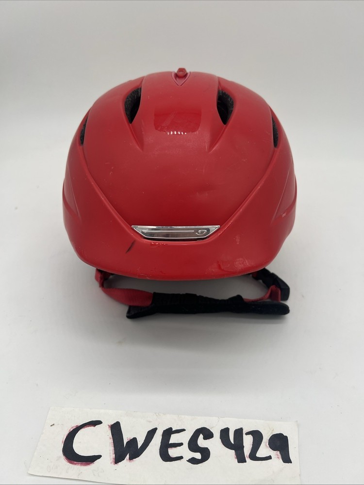 Giro X-Static Snow Ski Snowboard Helmet - Matte Red - Size: Medium Adjustable