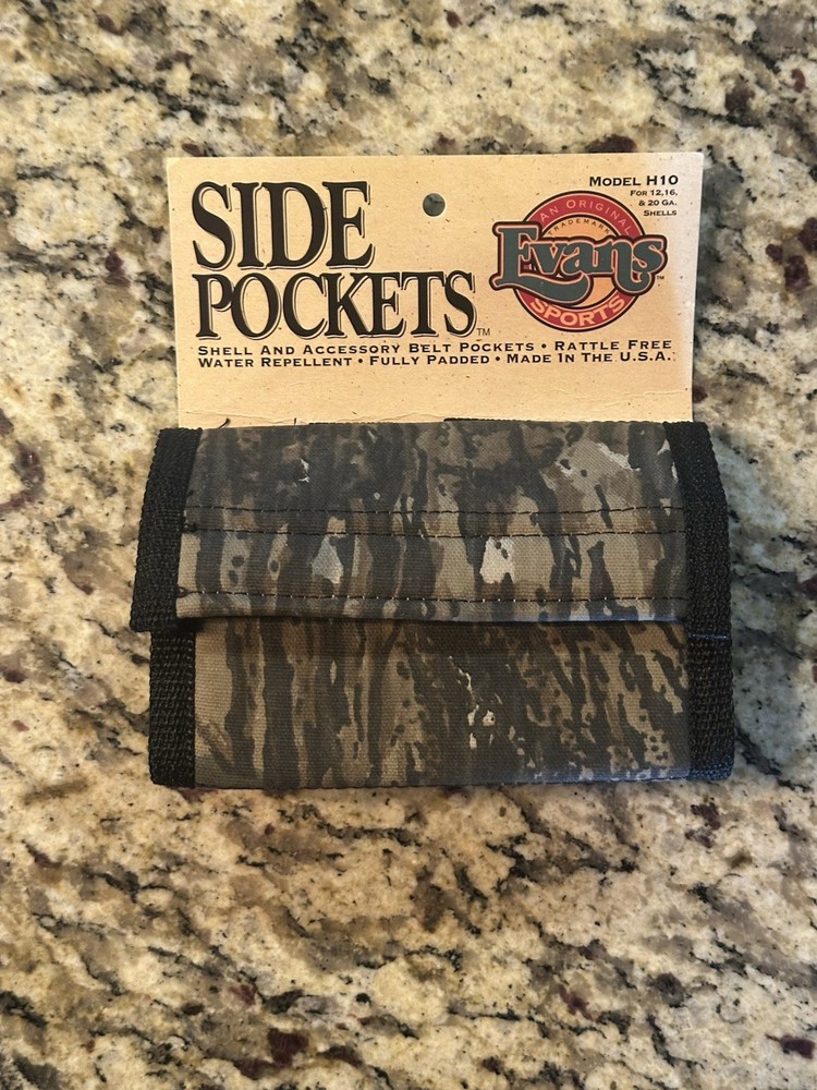 EVANS Side Pockets 10-  Shotgun Shell & Accessory Belt Pockets