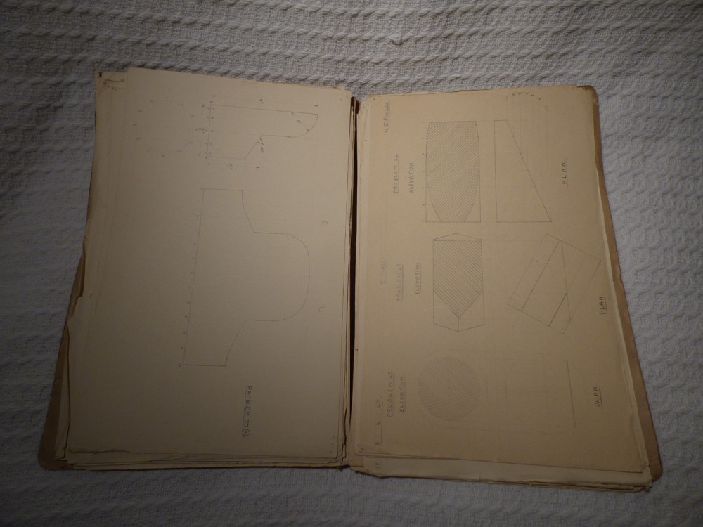 Post-WW2 1940s 1950s Royal Navy Engineering Training Notes Ephemera