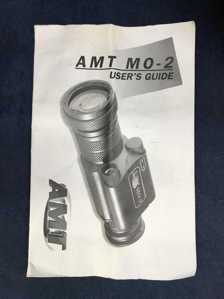 AMT Night Vision Monocular MO-2 Tested & Working.