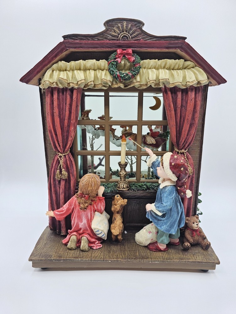 Kirkland windowpane waterglobe (Snowman) Read Description