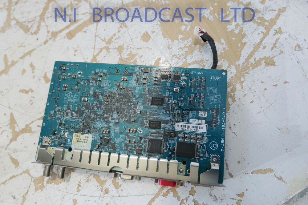 Sony pdw-f1600 xdcam recorder  Firewire / USB   timecode NET-4 board