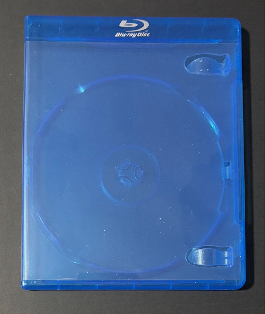 1 Disc Single Blu-Ray DVD Case - 12 MM standard size - Premium - Silver Logo