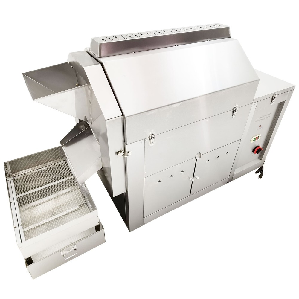 220V Automatic Coffee Bean Nut Roasting Machine Drum Roaster Machine