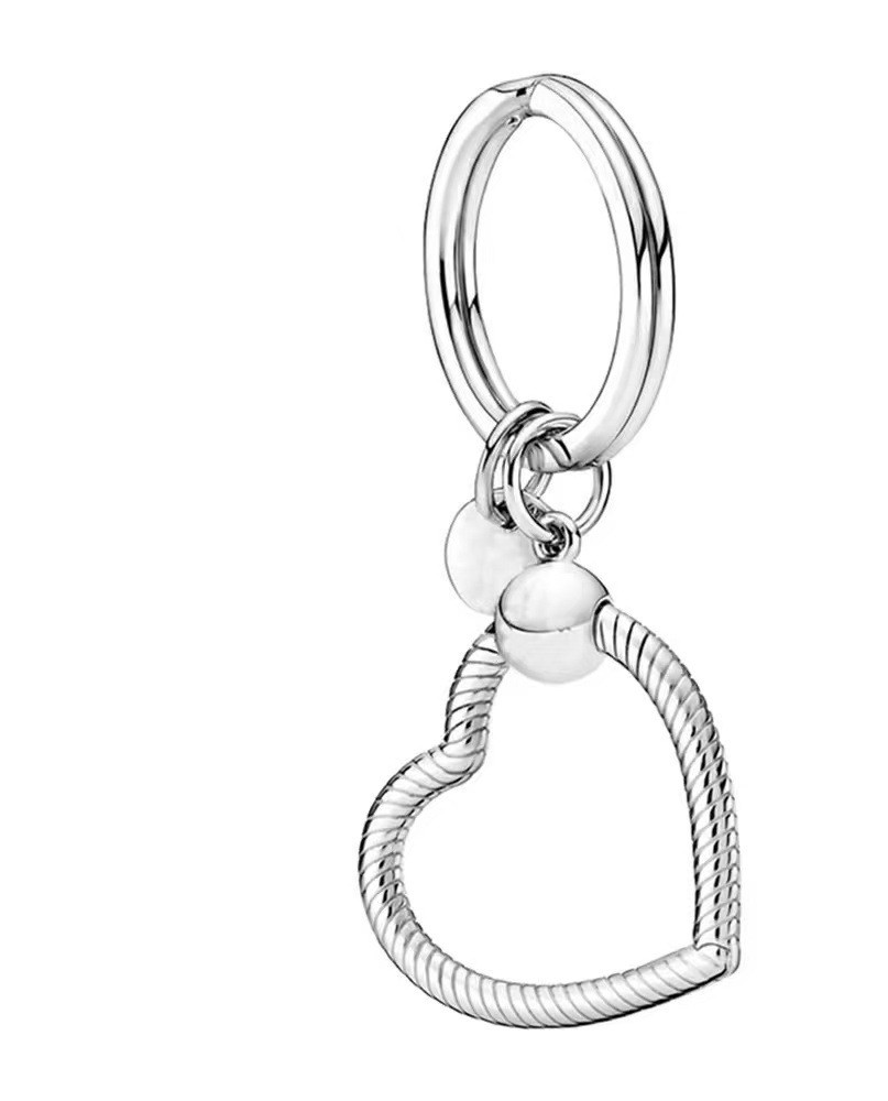 Best-Selling Pan's Silver-Plated Keychain Snake Chain Basic Necklace Accessory