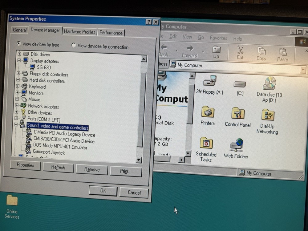 Ready for Games Windows 98 PC vintage PC Tested