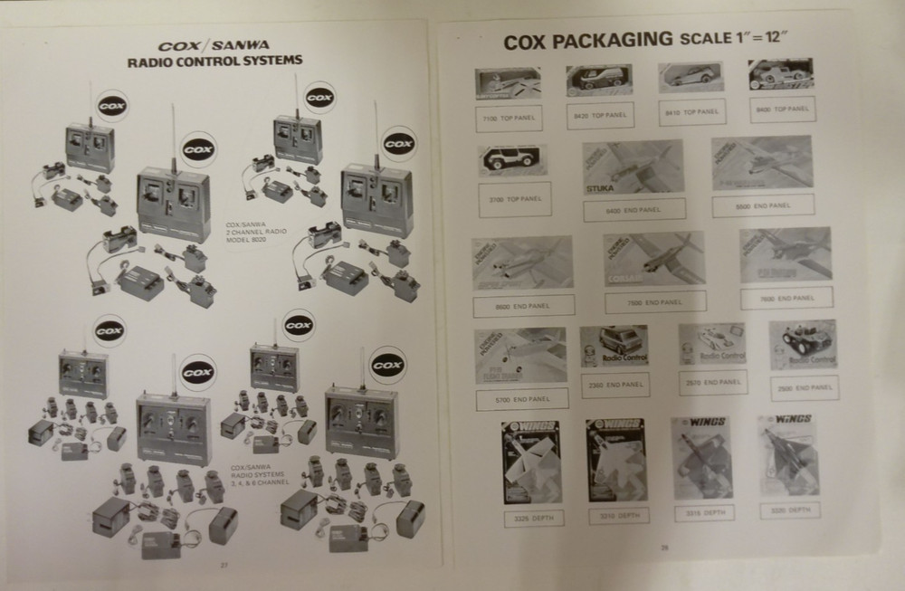 RARE Cox 1978 Cut & Paste Line & Screen Photo Ready Artwork Repro Catalog