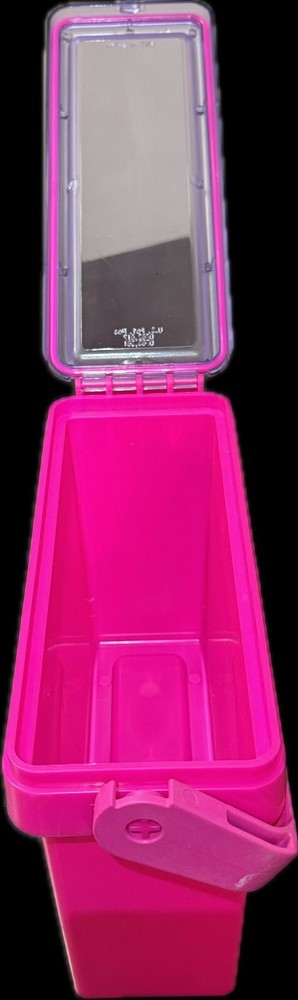Pink Ammo Storage Box, MADE IN THE USA, Stackable, .30 caliber size