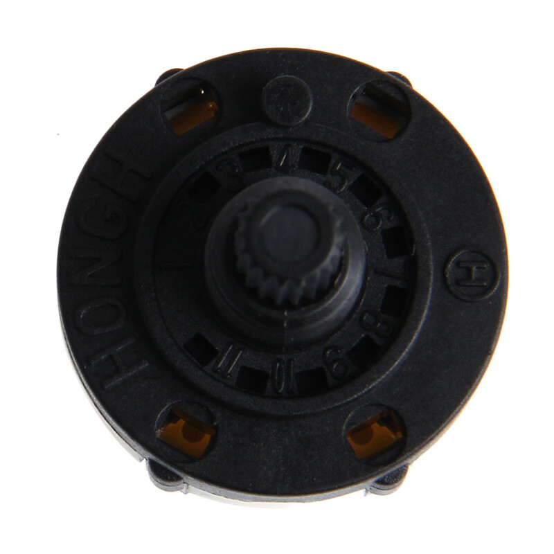 Channel Selector Switch Single Deck Rotary Switch Band Selector 1P12T