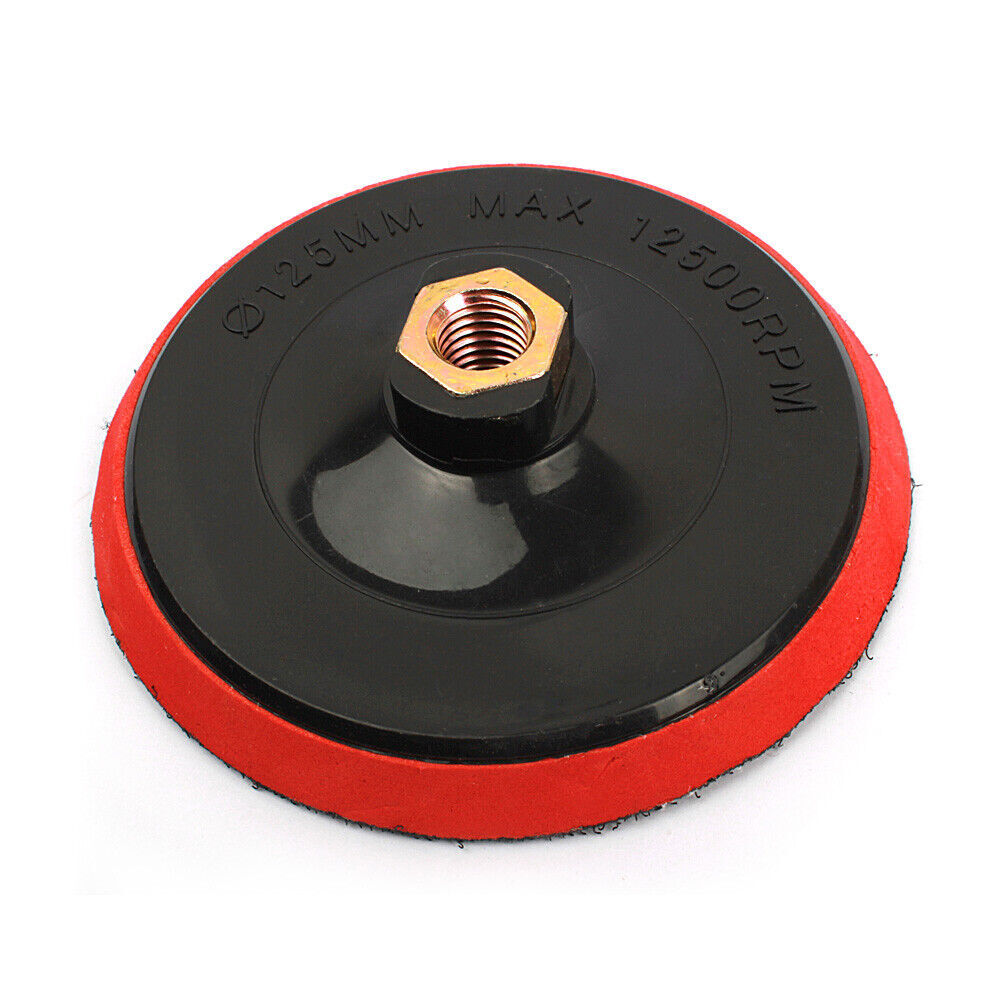 125mm x 2mm Hook and Loop Interface Backing Pad Polishing Sanding Angle Grinder