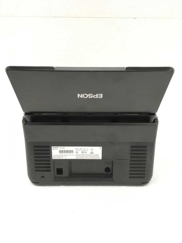 Epson WorkForce ES-400 II Color Duplex Document Scanner, No Ac Adapter, WORKING