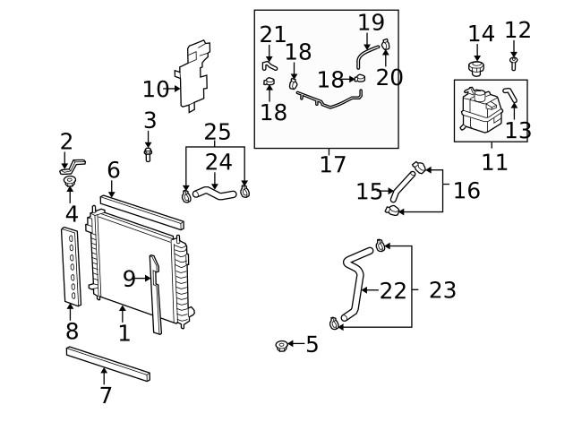 Genuine GM Multi-Purpose Clamp 11570614