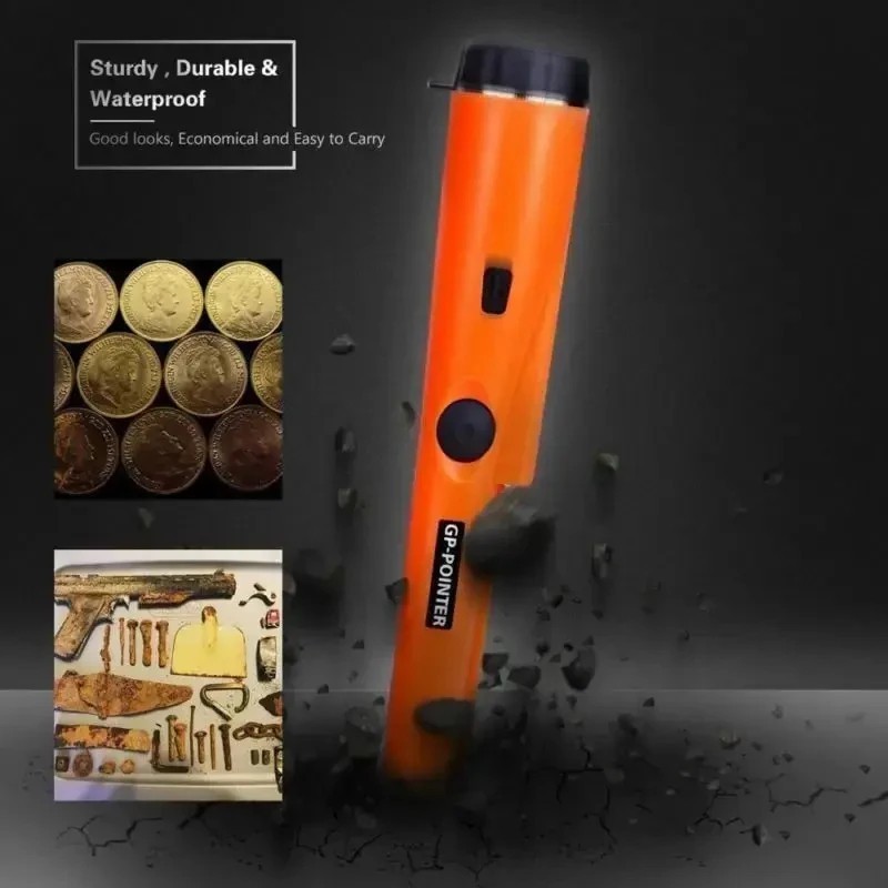 Metal Detector HandHeld Pro Pinpointer Pointer Probe Waterproof Sensitive Tester