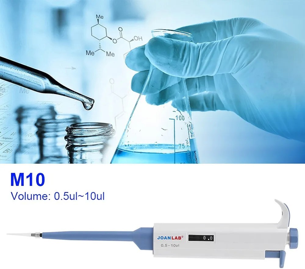 Joanlab 0.5-10 uL Single-Channel Pipette